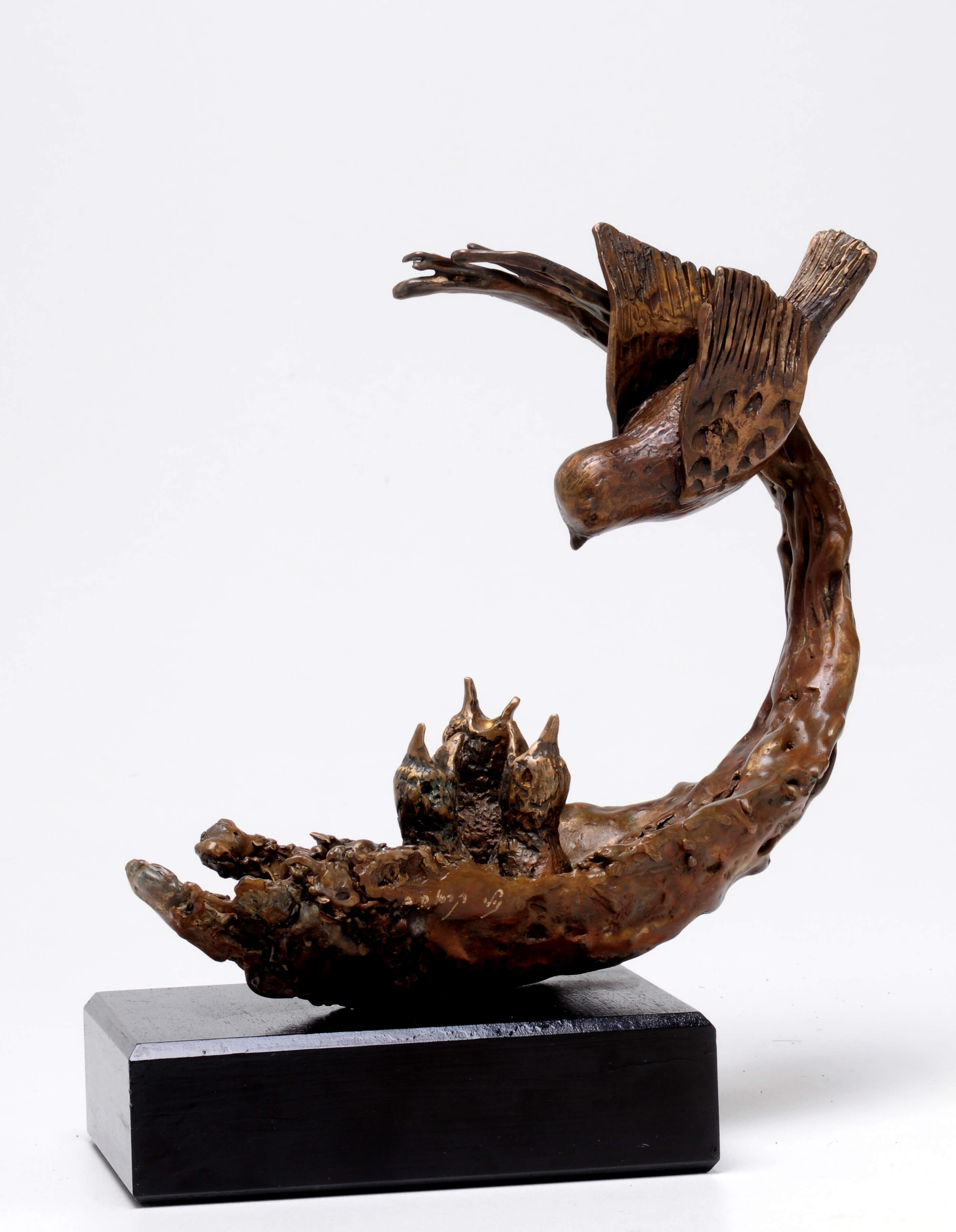 39. My Littlel Birds | Bronze | 21X13 cm.