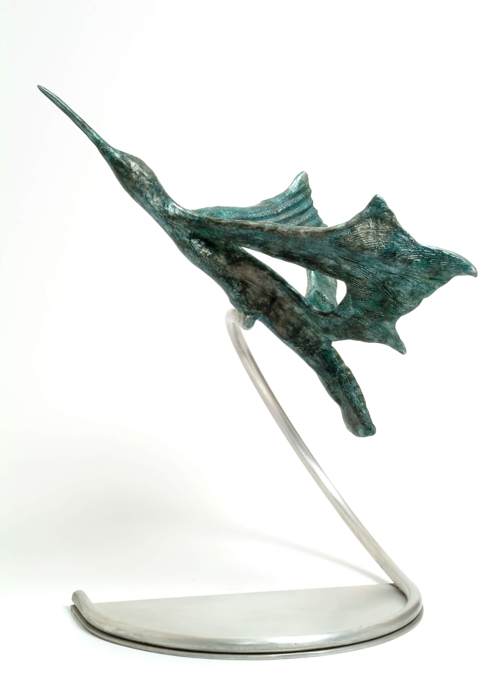 34. Flight to the Horizon | Aluminum | 65x80 cm. 25.5x31.5 in.