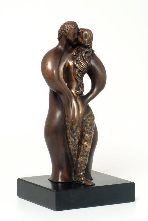 35. Embrace Loves  | Bronze | 40x20 cm. 8x16 in.