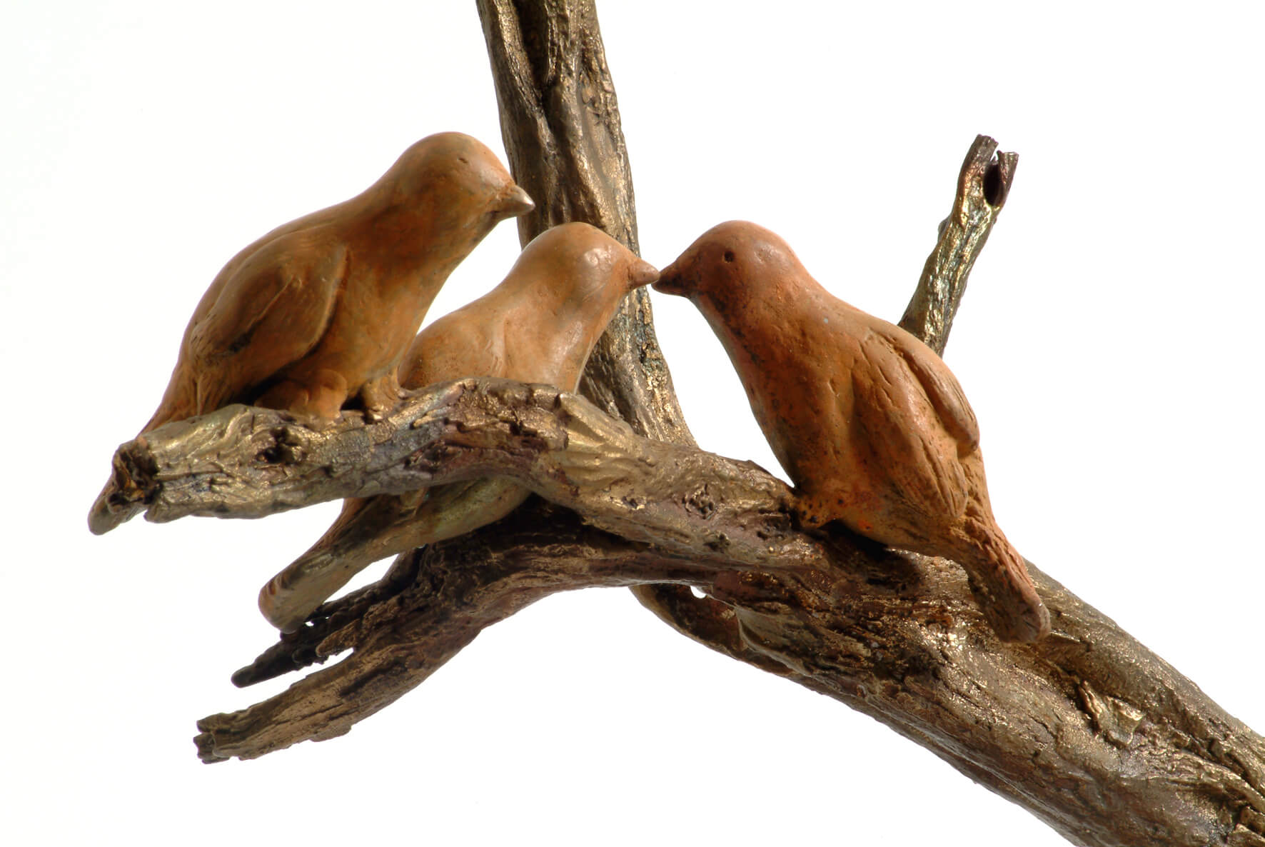 33. Meeting  | Bronze | 60X60 cm. 23.5x23.5 in.