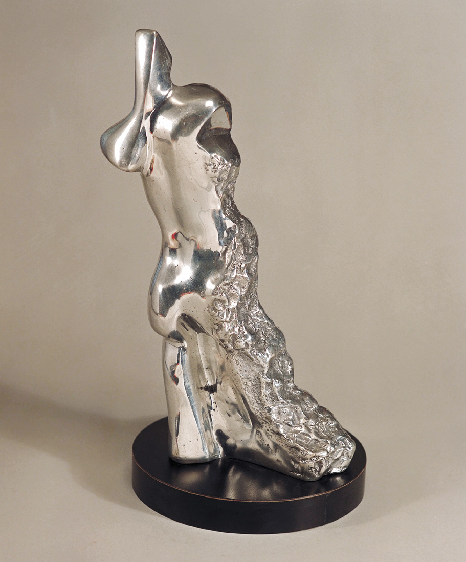 06. A Turn | Aluminum | 36x17 cm. 14x7 in.